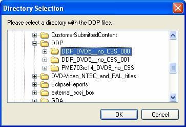 Directory Selection