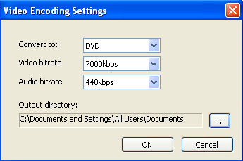 Video Encoding Settings